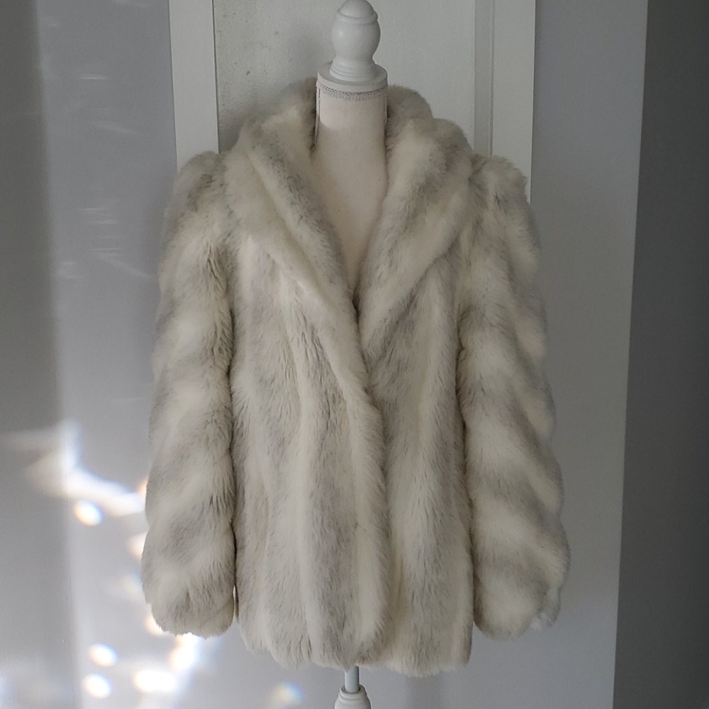 Jordache Faux Fur Coat
